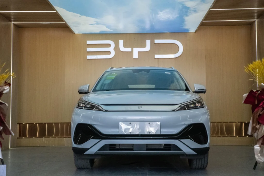 BYD Shocks Industry with Record NEV Sales in March 2024