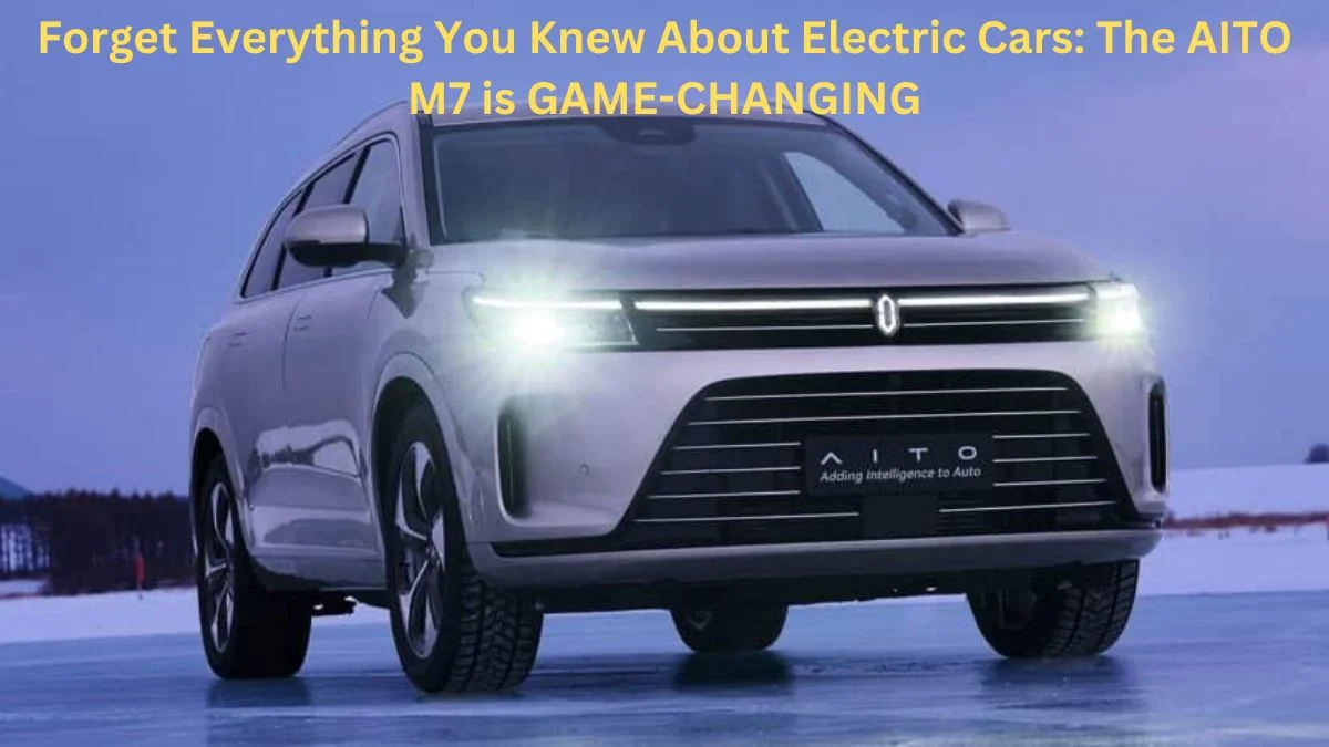 Luxury Electric SUVs? They're DEAD! This New AITO M7 is BLOWING MINDS