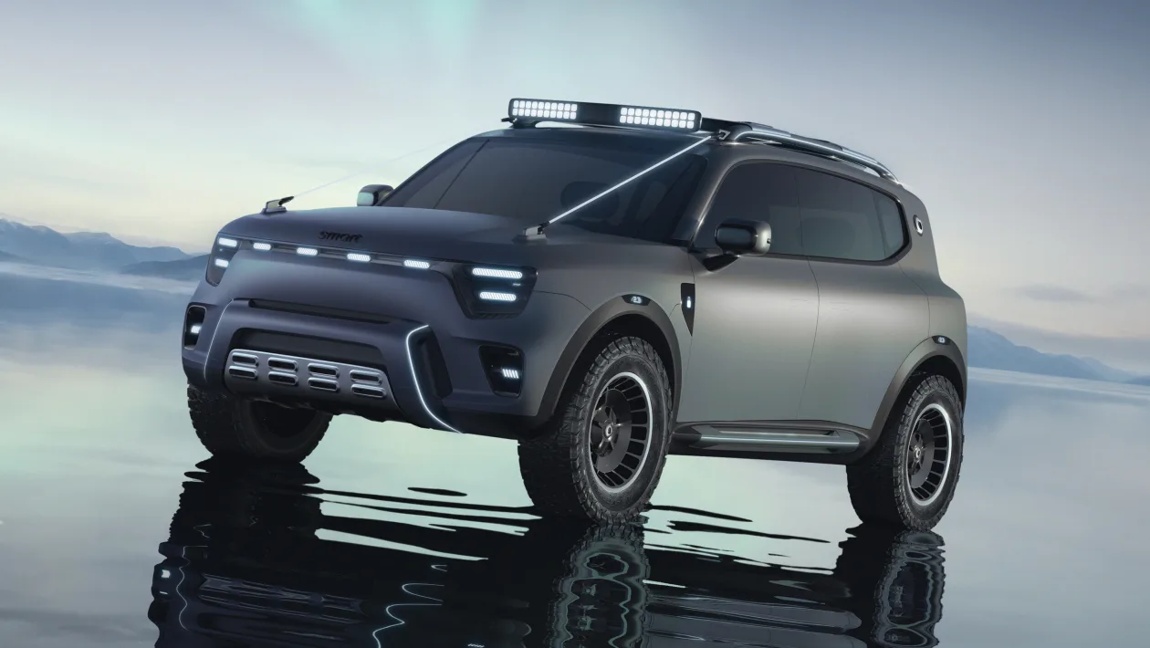 Smart Unveils Electrifying #5 Concept SUV at Beijing Auto Show