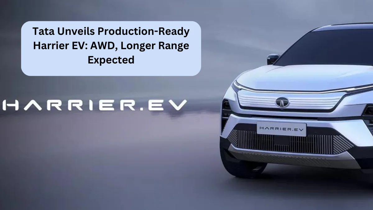 Is This the Most Affordable Electric SUV Ever? Tata Harrier EV Might Blow Your Mind