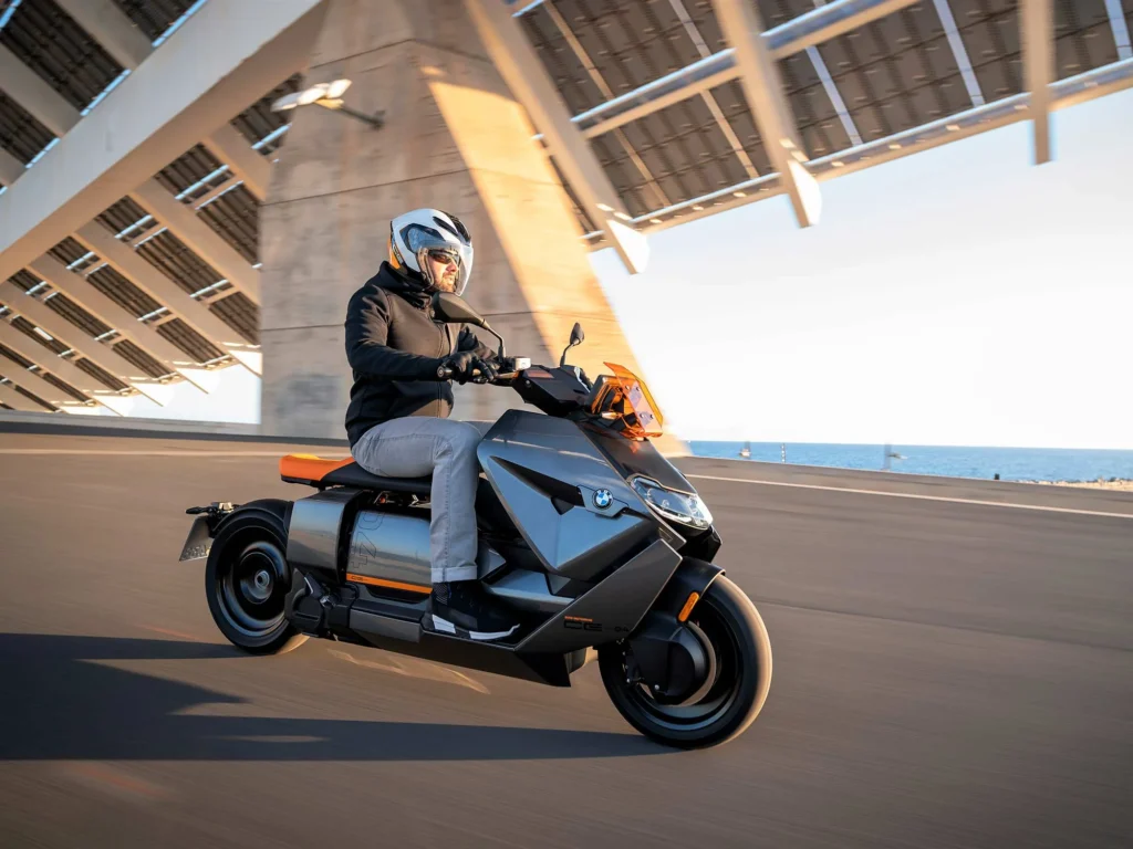 BMW Motor Unveils First Electric Scooter: The CE 04