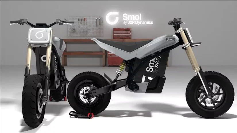 French Startup J2R Dynamics Unveils the Smol: A Tiny But Mighty Electric Motorcycle