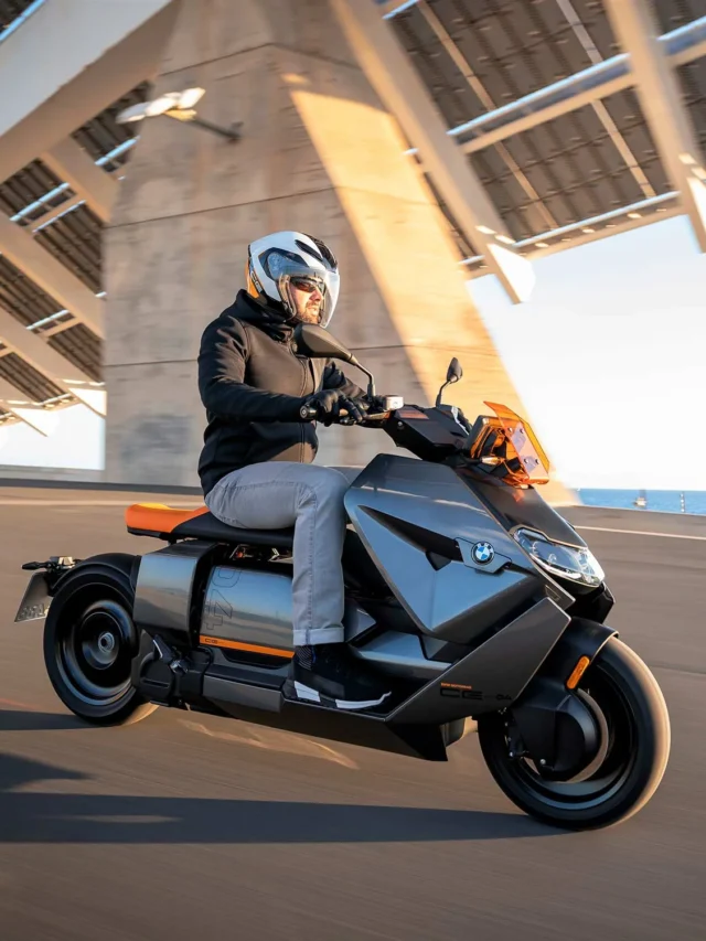 BMW Motor Unveils First Electric Scooter: The CE 04