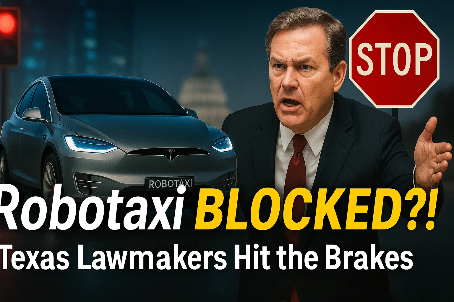 Tesla’s Robotaxi Revolution Stalled? Why Texas Lawmakers Are Slamming the Brakes
